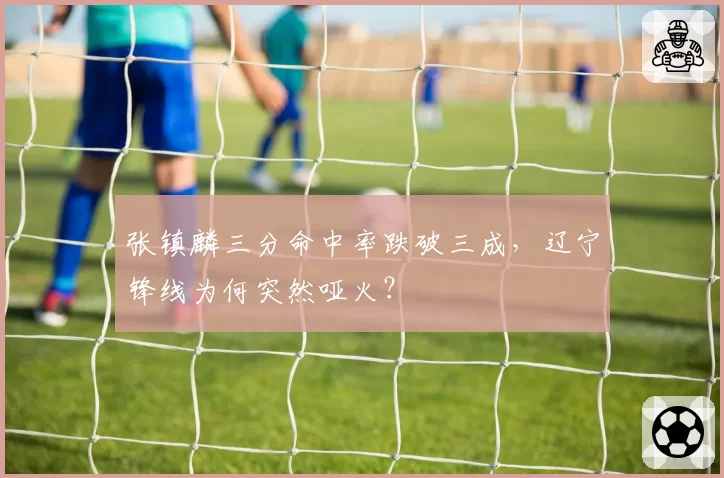 张镇麟三分命中率跌破三成,辽宁锋线为何突然哑火?
