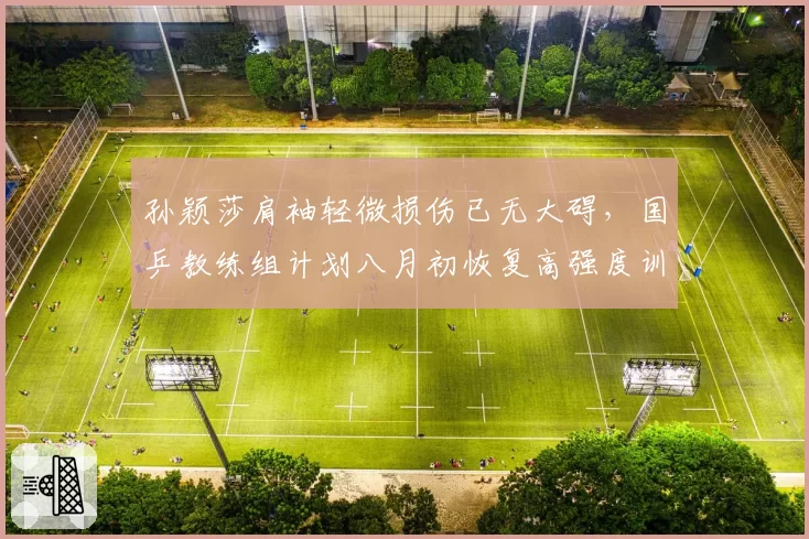 孙颖莎肩袖轻微损伤已无大碍，国乒教练组计划八月初恢复高强度训练