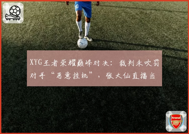 XYG王者荣耀巅峰对决:裁判未吹罚对手“恶意挂机”,张大仙直播当场破防
